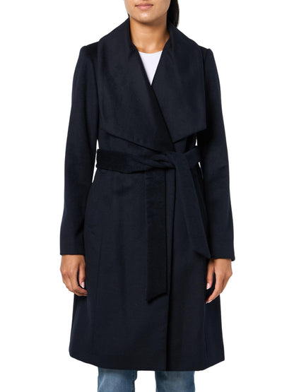 Belted Wool Coat With Tailored Silhouette