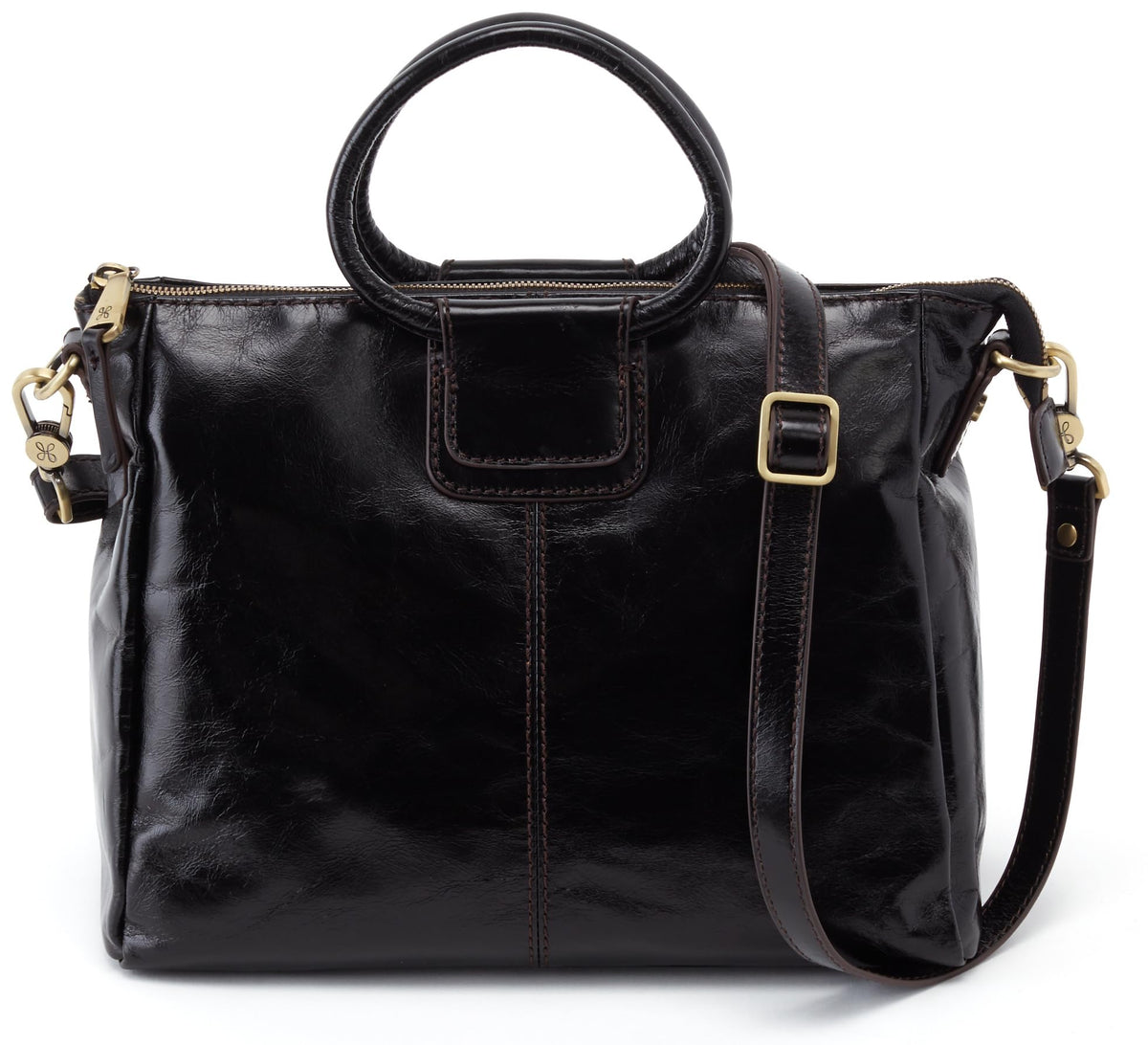 Structured Medium Satchel With Refined Silhouette