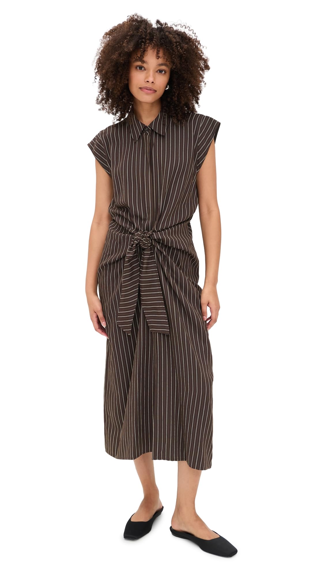 Elegant Midi Dress With Feminine Silhouette