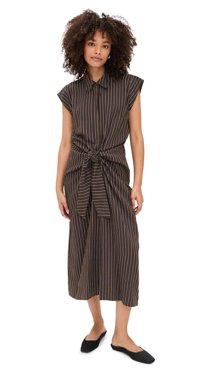 Elegant Midi Dress With Feminine Silhouette