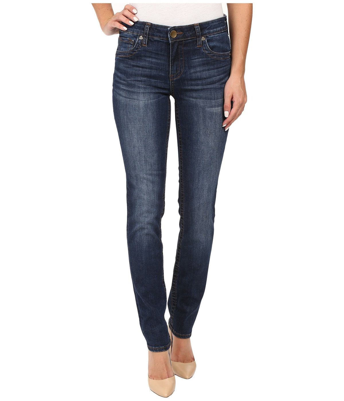 Straight-Leg Jeans With Classic Denim Fit