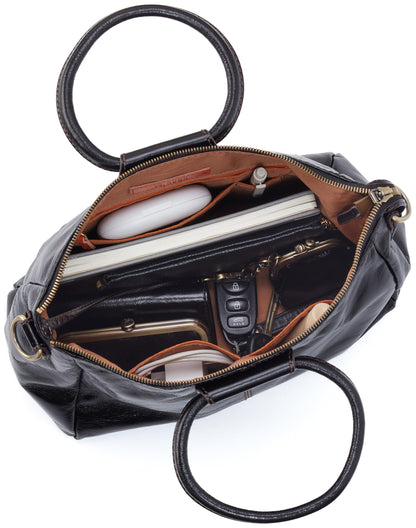 Structured Medium Satchel With Refined Silhouette