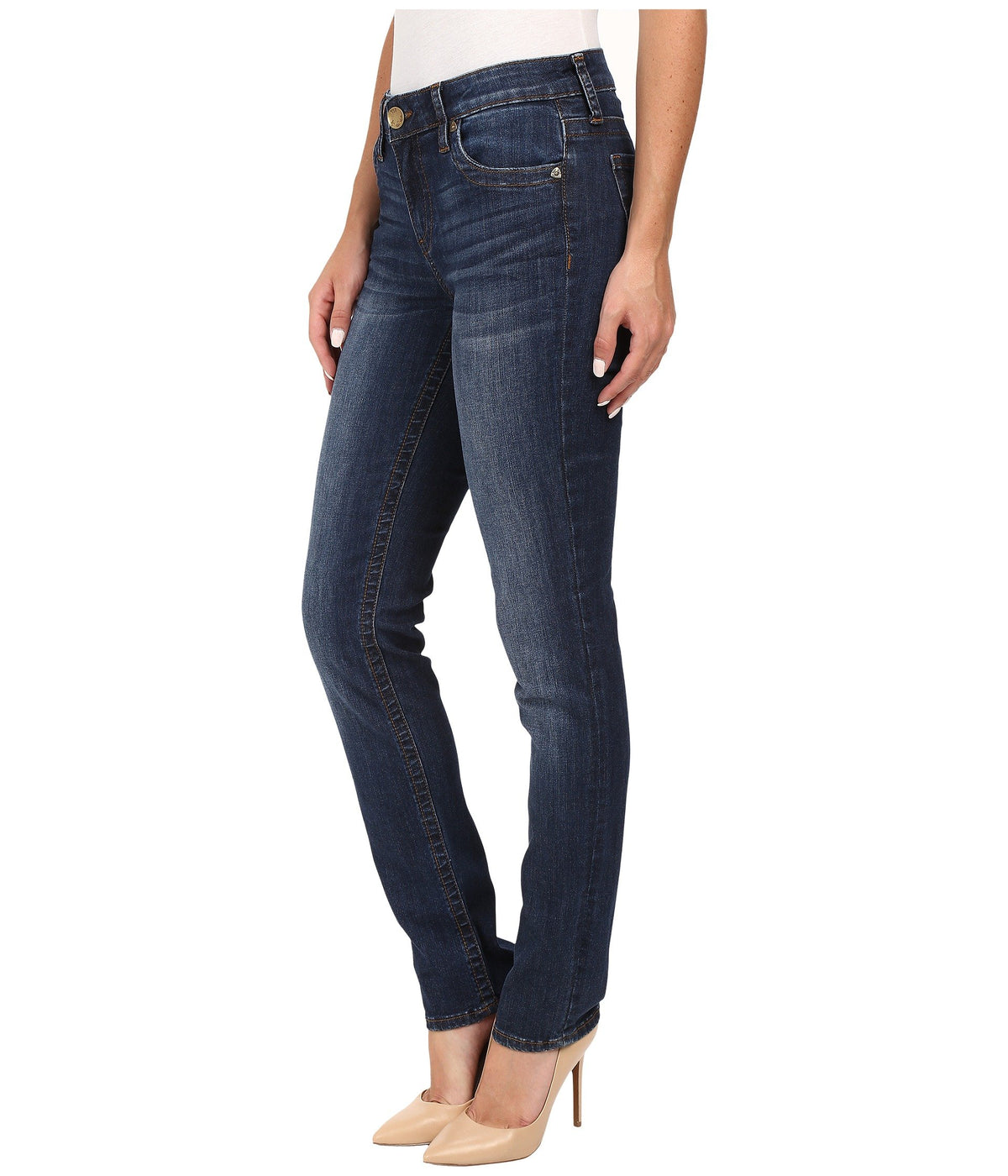 Straight-Leg Jeans With Classic Denim Fit