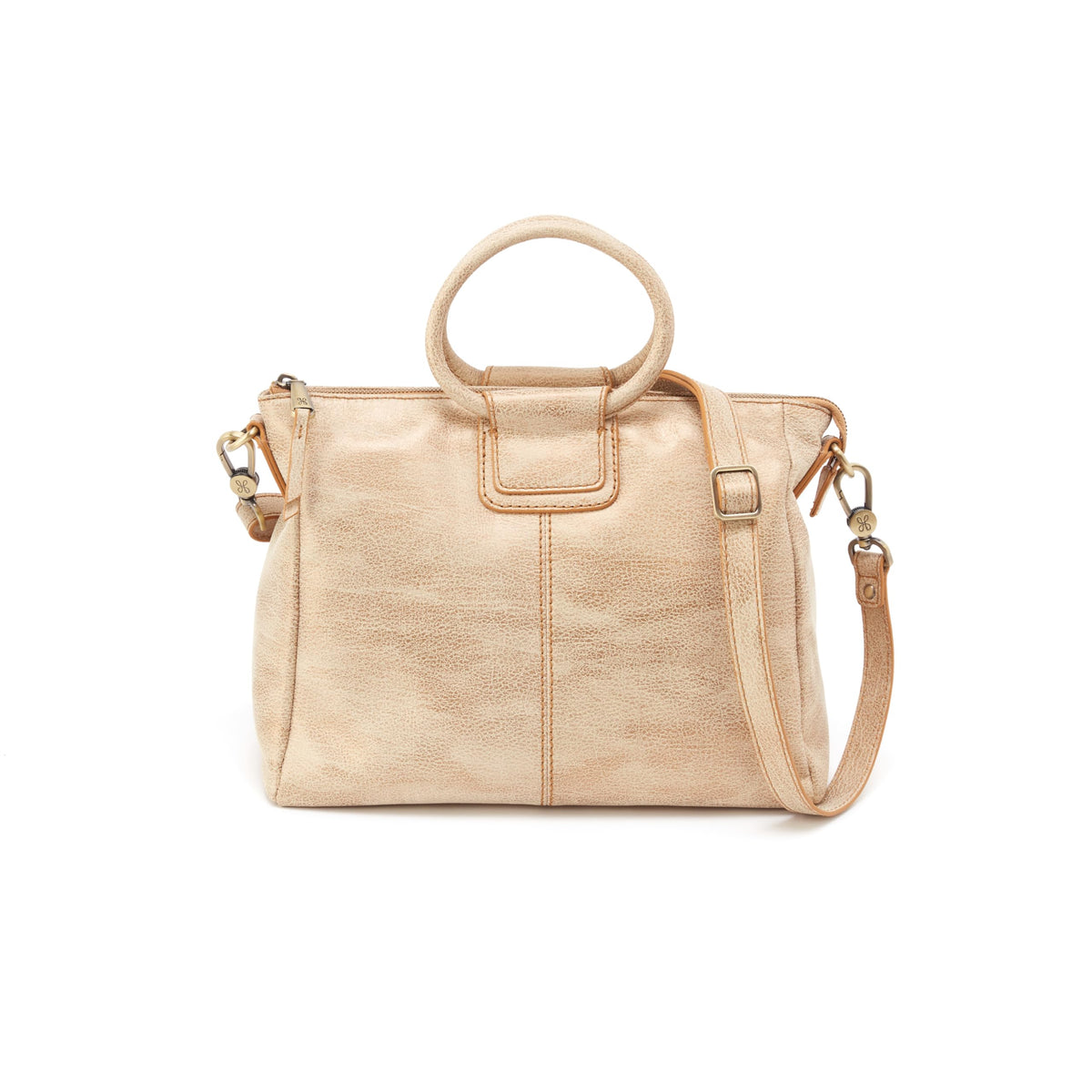 Structured Medium Satchel With Refined Silhouette