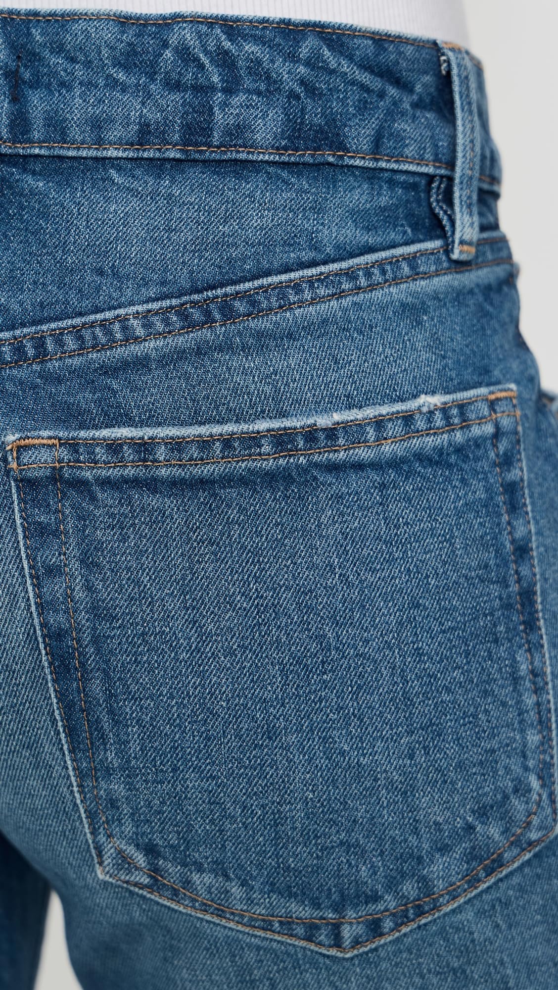 Vintage Straight-Leg Ankle Jeans